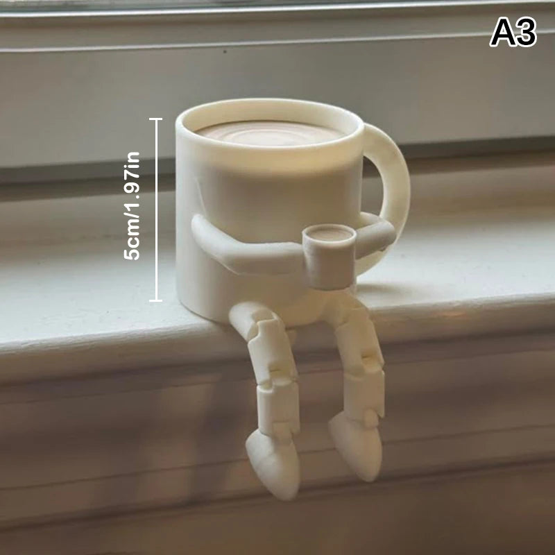 Home Office Desktop Decor 3D Printed Chocolate Sculptures Movable Qme A3