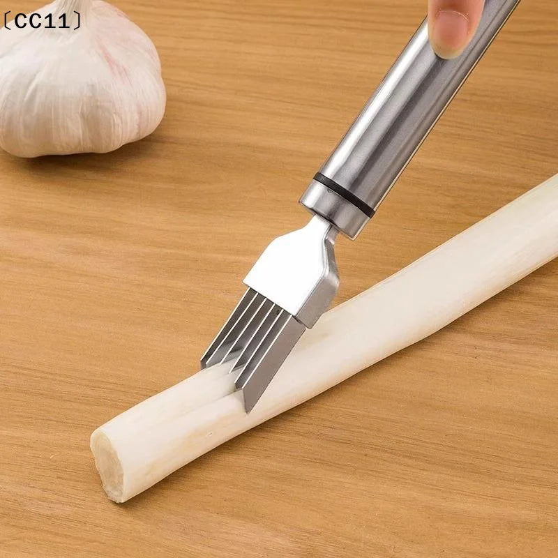 Kitchen Shred Silk Knife Stainless Steel Chopped Green Onion Curved Qme