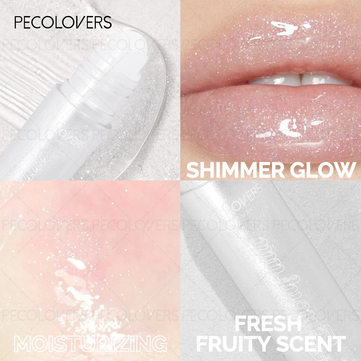 Vibrant Colors Lip Glaze Gloss Long-lasting Moisturizing Blam Qme