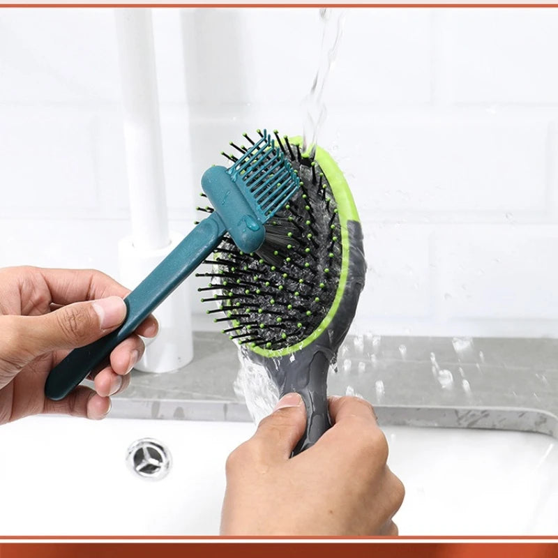 Comb Cleaning Brush Simple Hollow Air Bag Curly Hair Massage Tool Qme