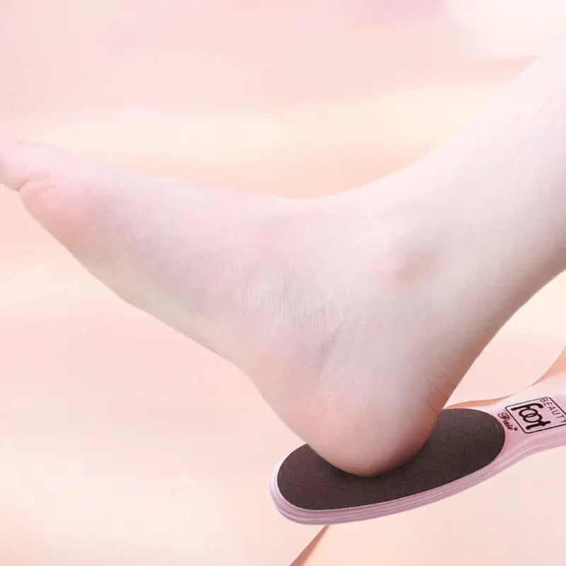 Double Sided Sanding And Rubbing Foot Board Remove Dead Skin Calluses Keratin Brush Heel Scrape Polish Foots-Grinding-Board File Qme