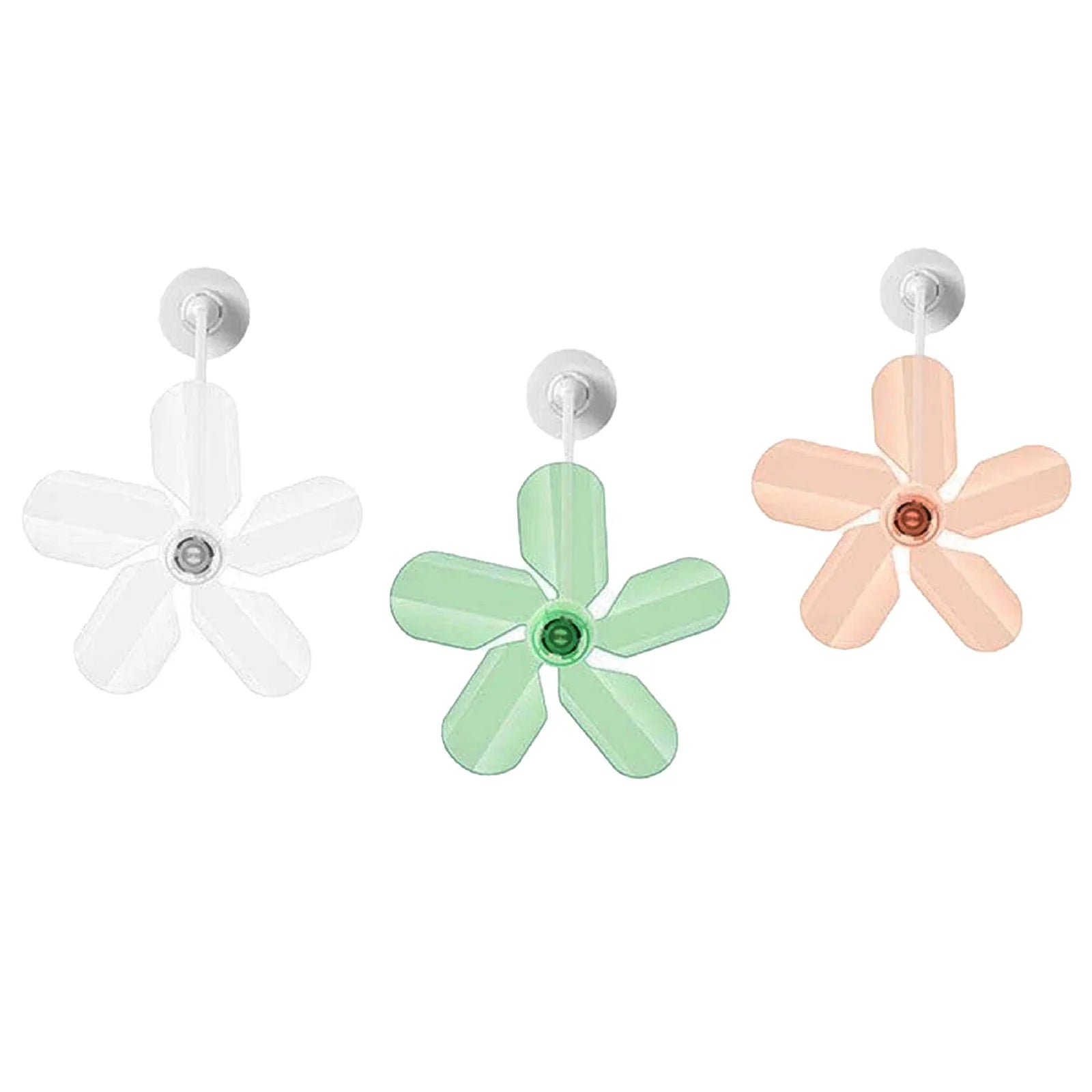Universal Type Three-pack Air Conditioning Hanging Fan Anti-direct-blow deflector for Bedroom Living Room Qme