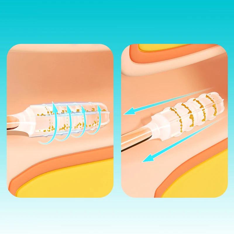 Reusable Sticky Ear Swabs Soft Silicone Wax Removal Tool Safe Qme