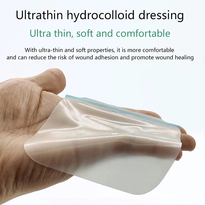 Ultra Thin Hydrocolloid Adhesive Dressing Wound Healing Transparent Qme