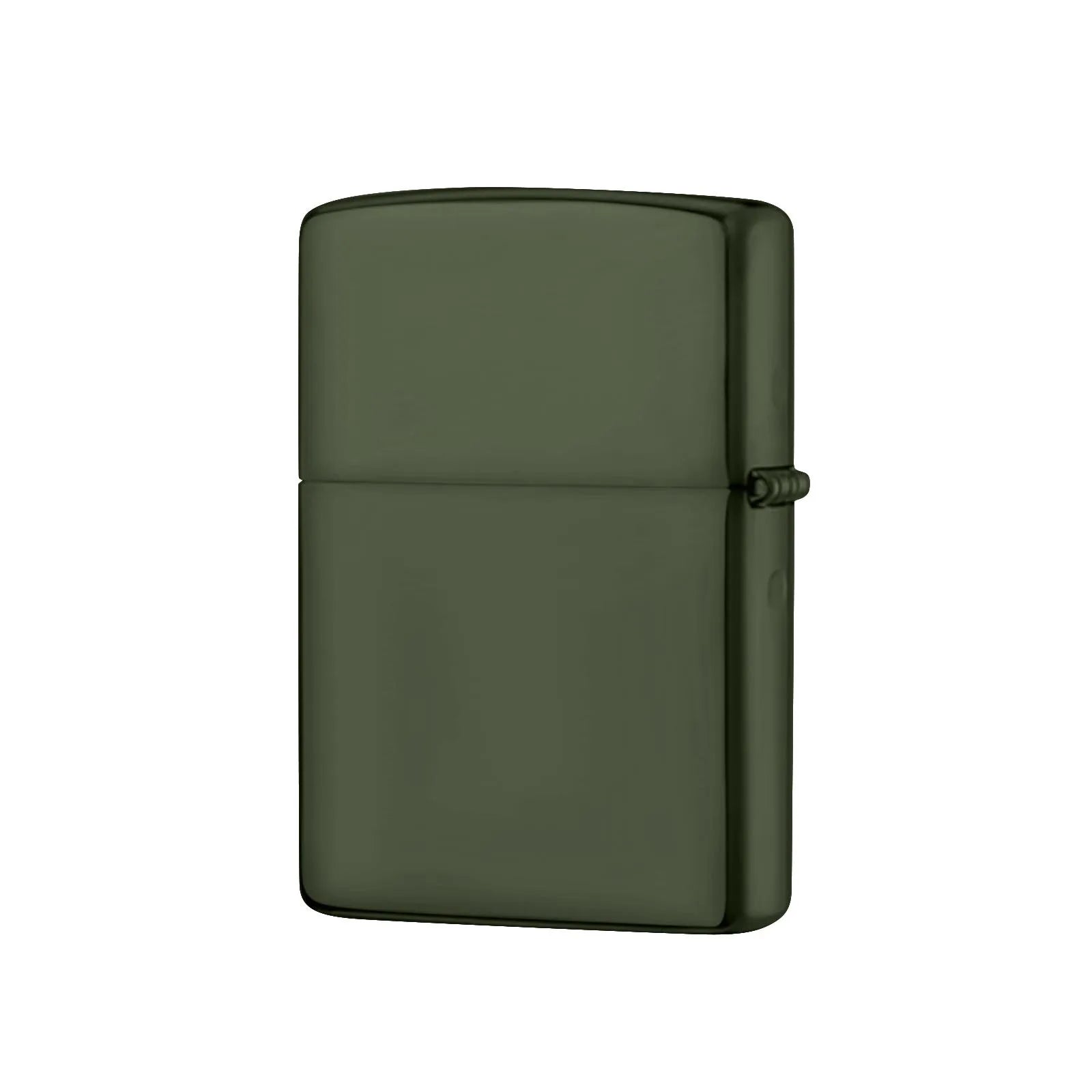 Lighter Cigarette Case Copper Dustproof Moistureproof Universal Lighter Case High-End Lighter Accessories Men Gift Qme Green
