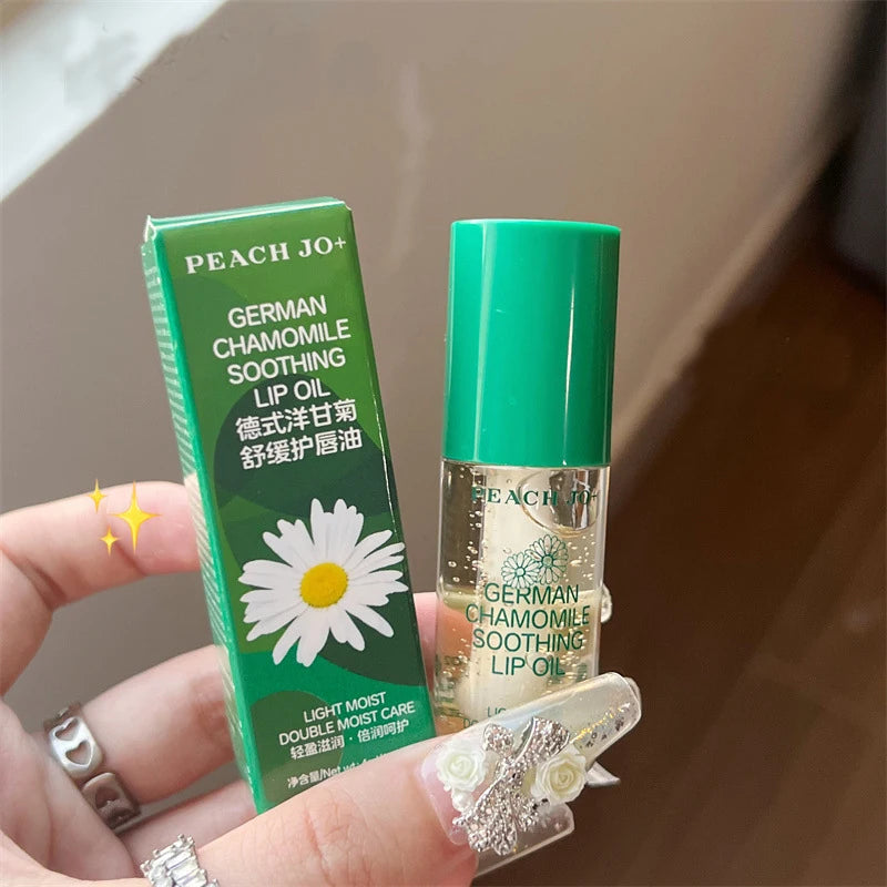Chamomile Lip Essence Balm Moisturizing Nourishing Gloss Long-lasting Qme