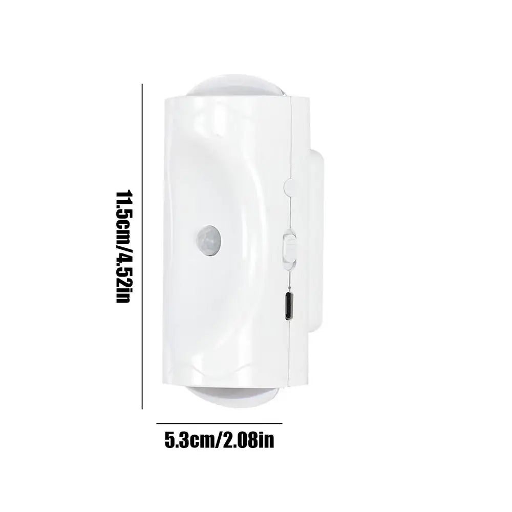 Wall Sconce Light 7-Color Rechargeable Magnetic Install Decoration Qme China Mainland White
