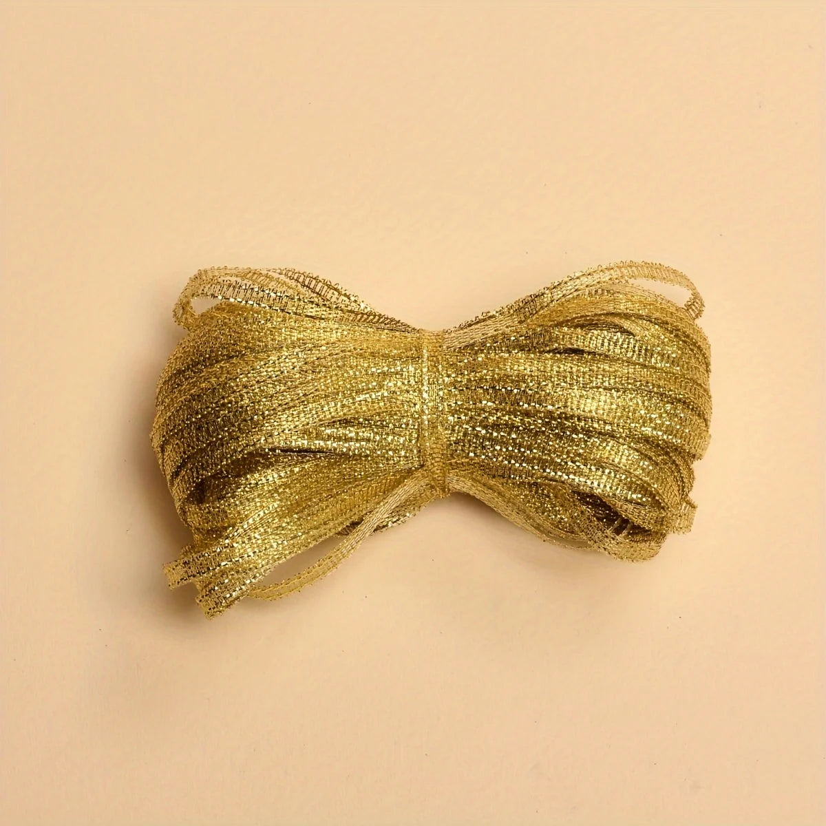 Shiny Ribbon - Suitable for handcrafting, sewing and gift wrapping Qme Golden 18.29 Meter