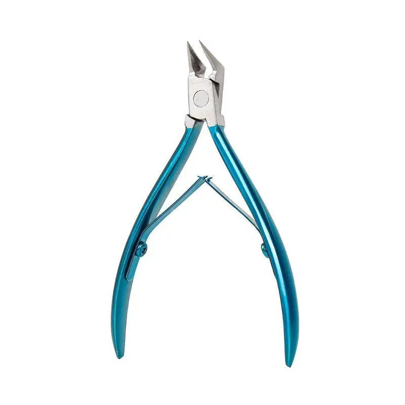 Toe Nail Clipper Ingrown Thick Toenails Trimmer Professional Qme Blue