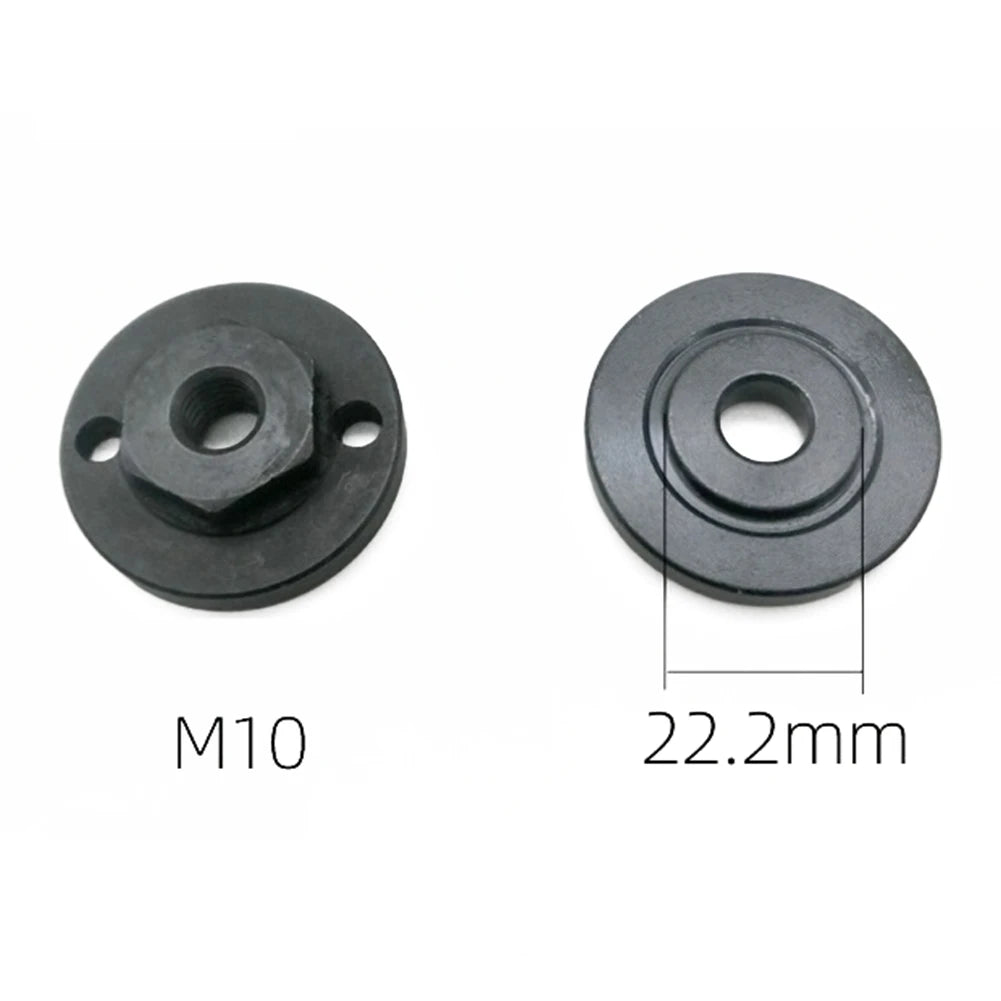 Angle Grinder Inner Outer Flange Nut Set Tool 20/ 22/ 22.2mm Circular Saw Blade Press Plate Suitable For Model 100 Angle Grinder Qme M10 and 22.2mm