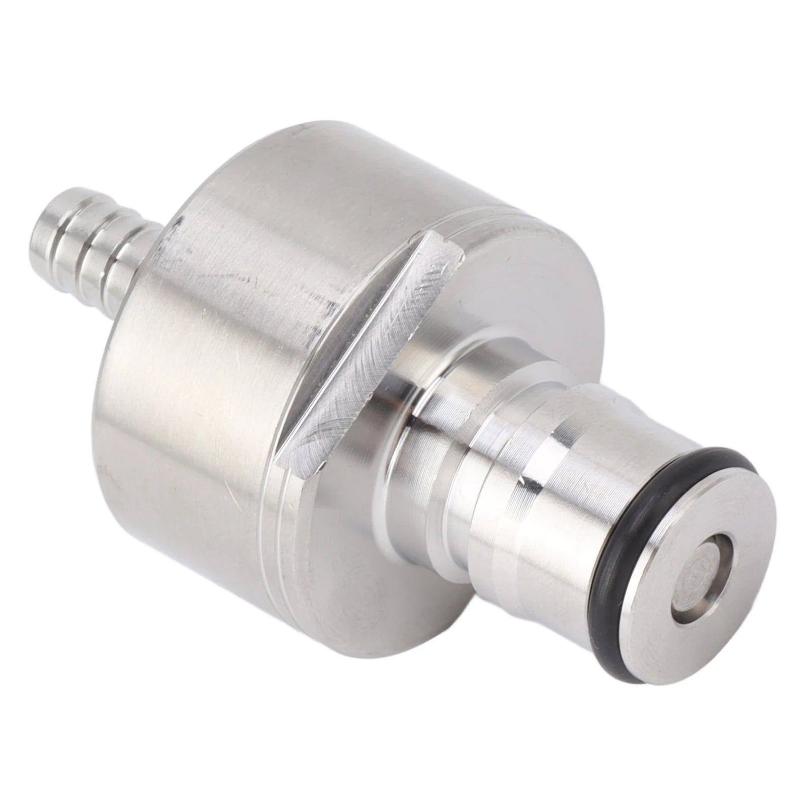2PCS Stainless Steel Carbonation Cap Forced Carbonation PET Bottle Filling CO2 Coupling Cap for Soda Beer Soda Carbonation Cap Qme