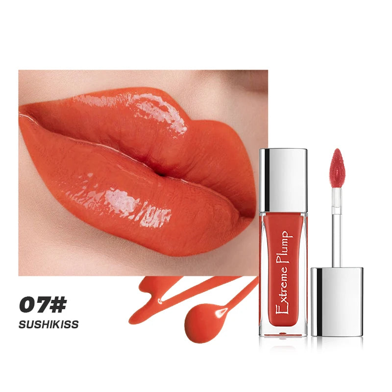 Water Gloss Mirror Lip Hydrating Moisturizing Waterproof Sweat-proof Qme 07