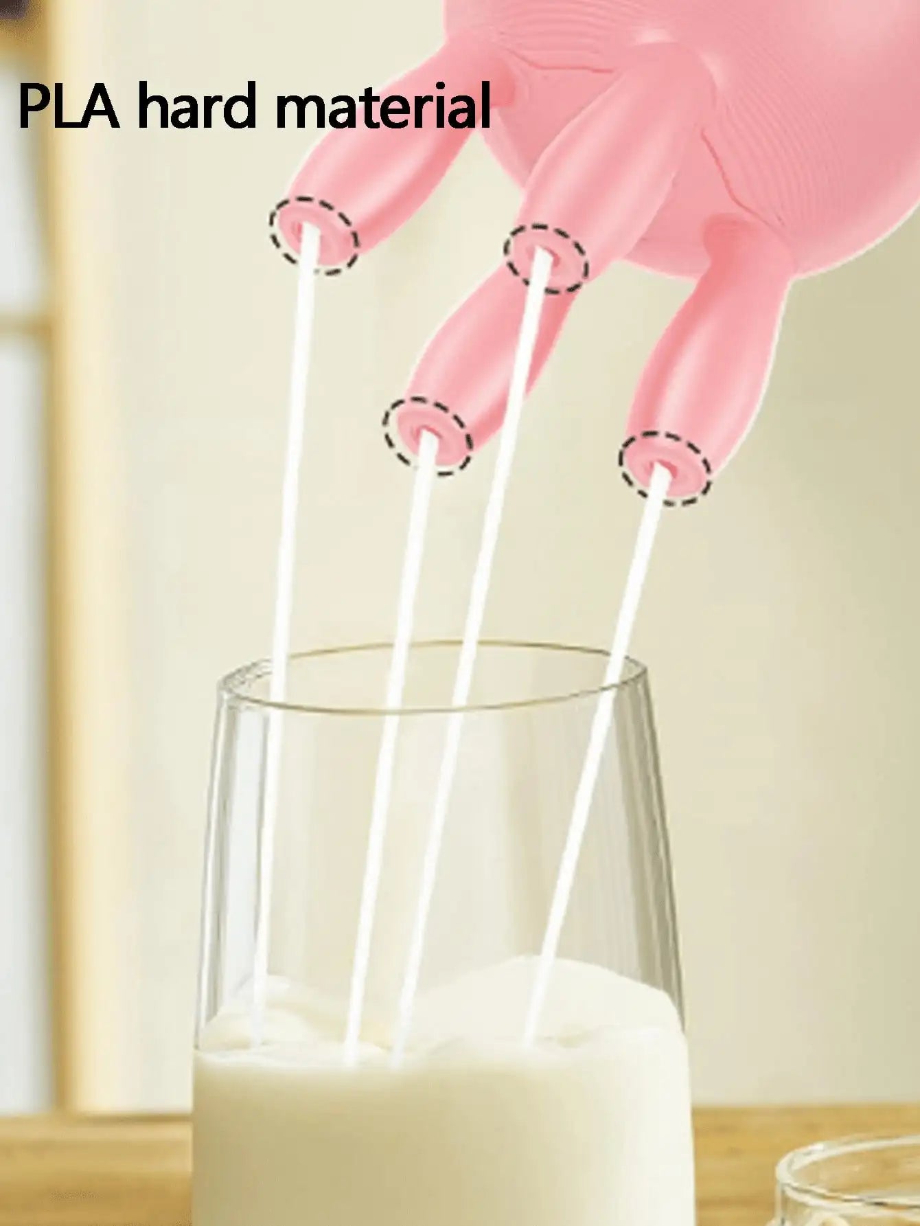 Cow Shaped Milk Box Cover Suitable 1 062-inch Bottle Mouth PLA Hard Qme