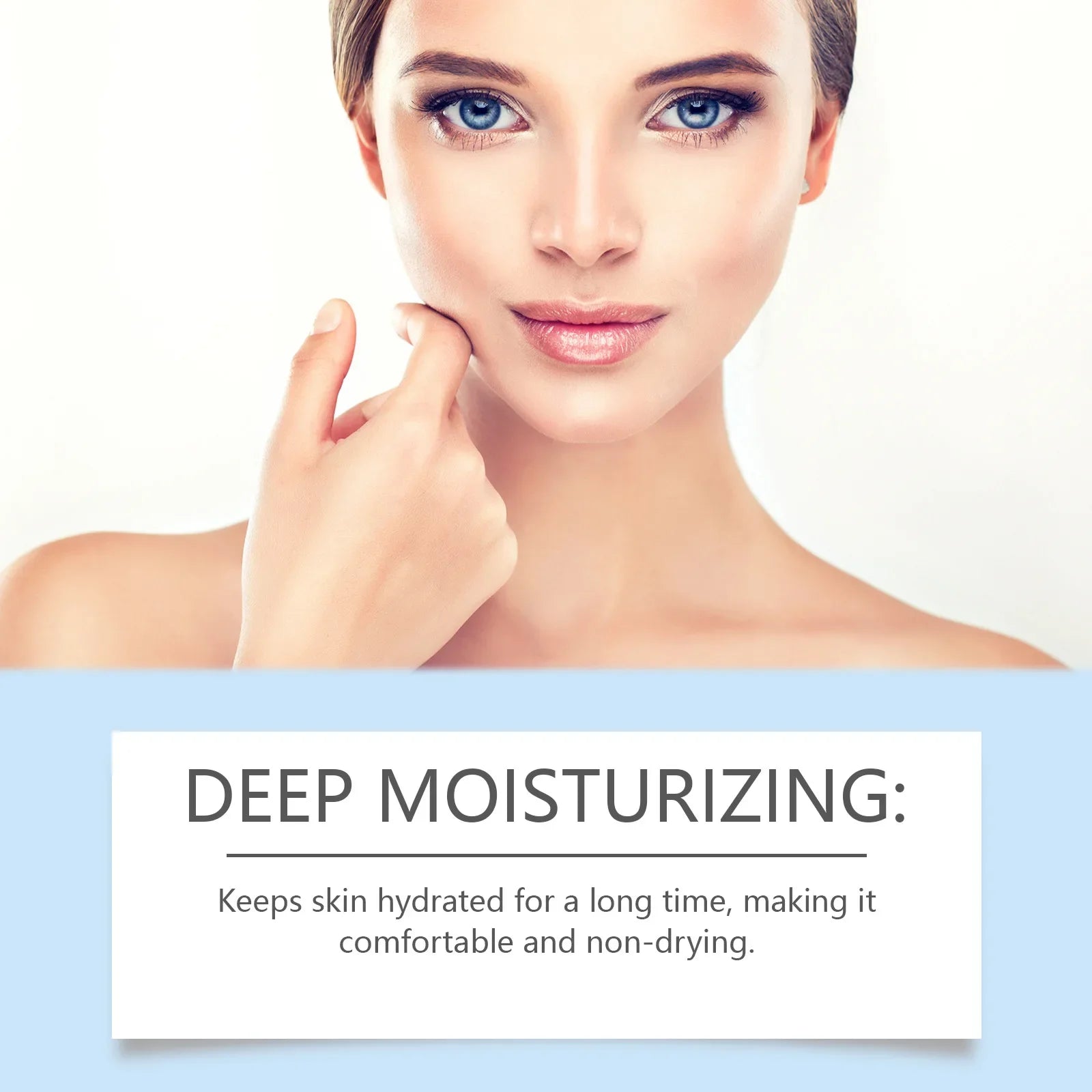 Blue Copper Peptide Serum Firming Fade Fine Lines Shrink Pores Skin Care Rejuvenation Smooth Brightening Spot Moisturizing Serum Qme