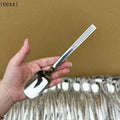Stainless Steel Thickening Spoon Creative Long Handle Hotel Pot Soup Qme Default Title