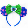NEW Sullivan Mickey Ears Headband Monster Inc Minnie Mouse Hairband Women Cartoon Character Cosplay Hair Accessories Kids Party Qme Headband 1