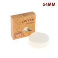 Coffee Filter 54 56 60 62 64 Puck Screen Paper Espresso Filters Qme White 54mm