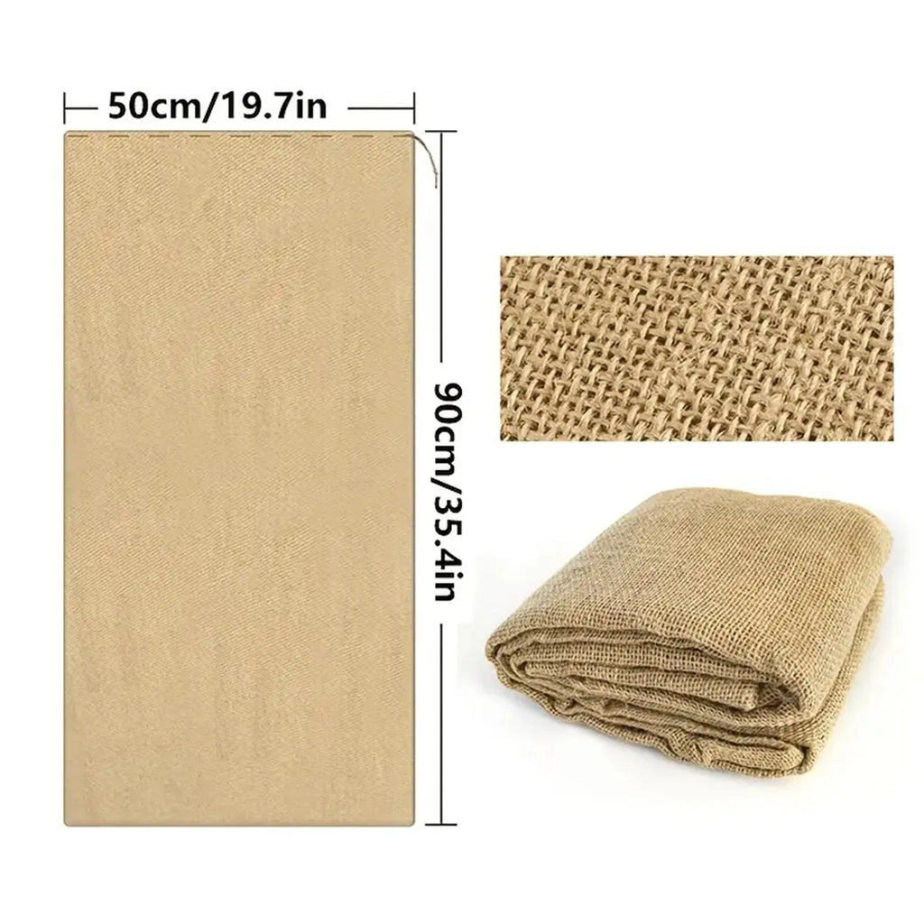 Reusable Jute Bags for Gardening Planting Food Storage Jute Woven Bags Outdoor Gardeb Lawn Field Day Games Props Qme