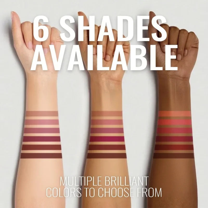 1PC Liquid Matte6-Color Lipliner Pencil Waterproof Plumping Stain Lipstick Natural Lip Liner Outline Lip Contour Makeup Cosmetic Qme
