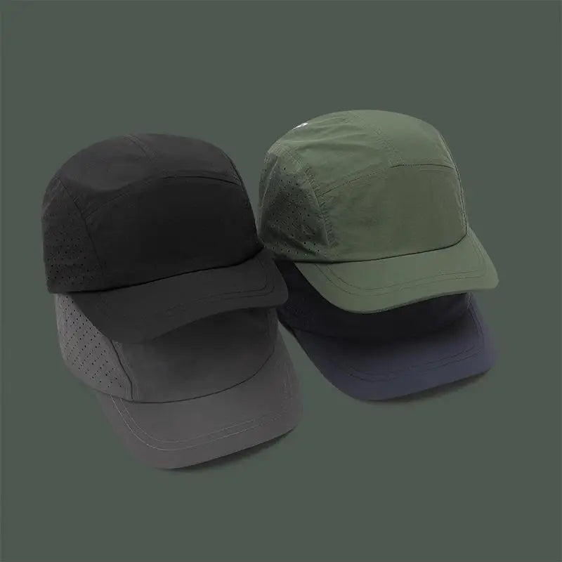 Summer Thin Breathable Mesh Baseball Caps Men Women Outdoor Camping Qme