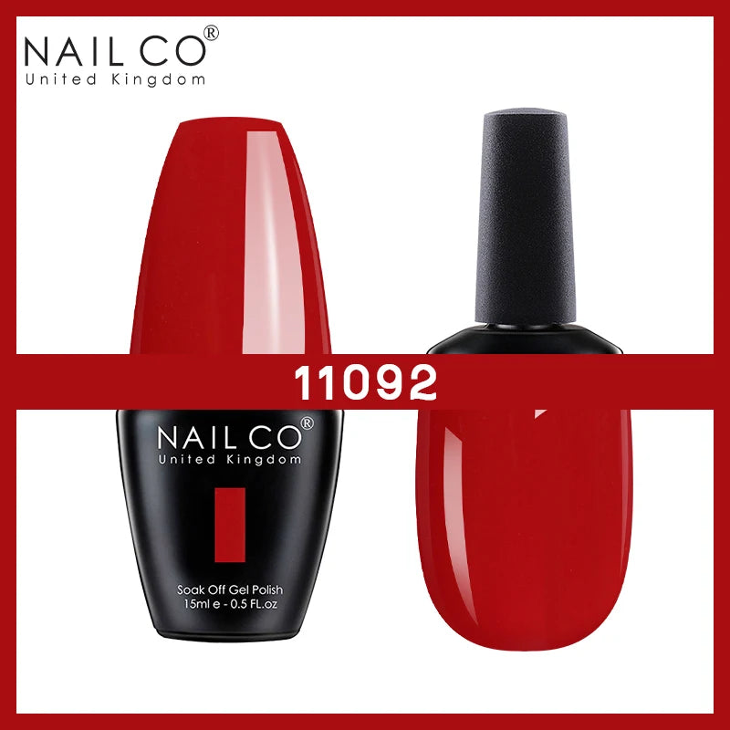 NAILCO Nude Nails Gel Nail Polish UV LED Semi-permant Varnish Hybrid