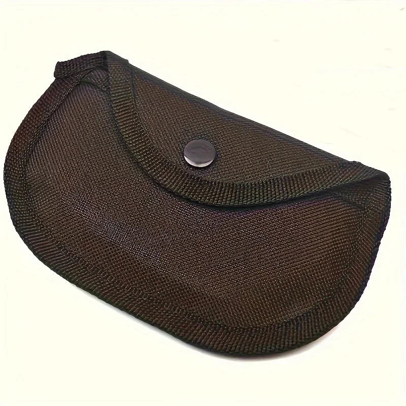 2pcs durable copper joint storage bags with safety buckle closure, portable home storage box, fabric material. Qme