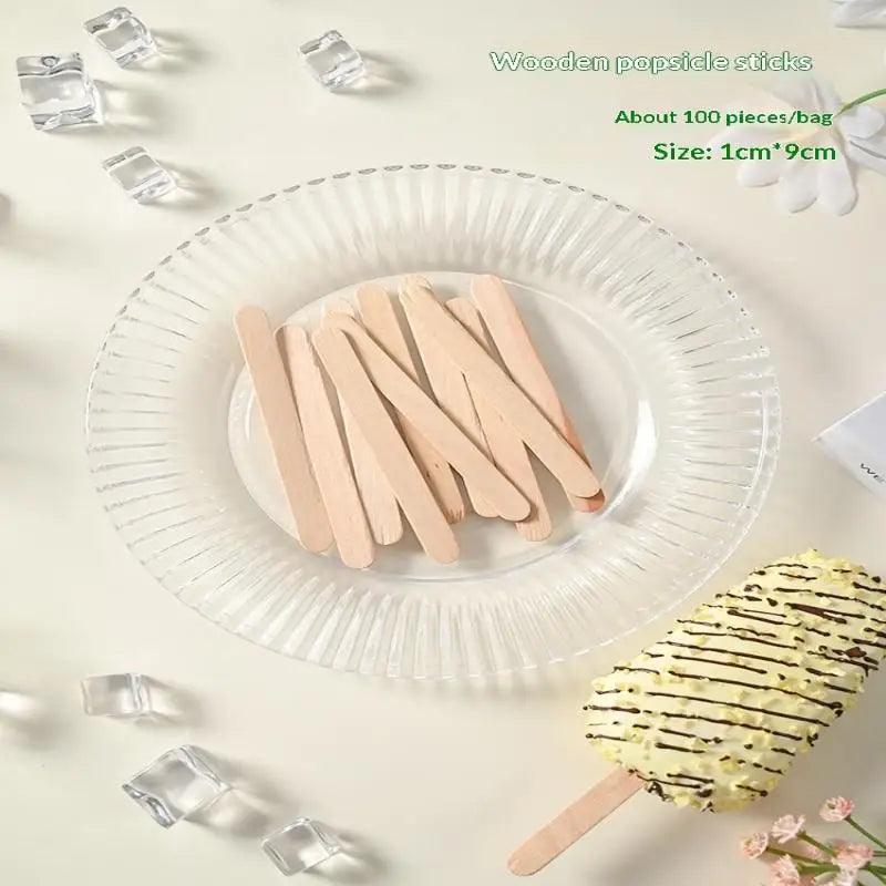 Ice Cream Packaging Bag Homemade Popsicle Disposable Plastic Qme stick