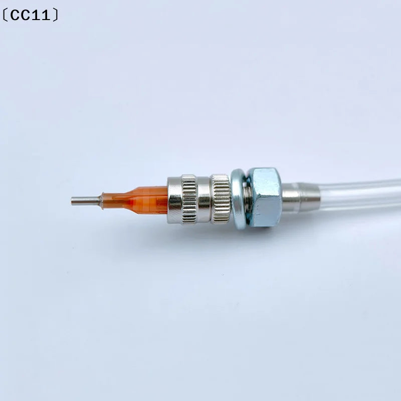 Tracheal Connector Luer Lock Adapter Fitting Dispenser Nickel Plated Qme