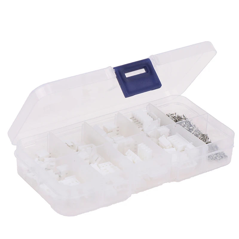 230pcs/box XH 2.54 2p 3p 4p 5pin 2.54mm Pitch Terminal Kit JST Connector. Qme 1pc