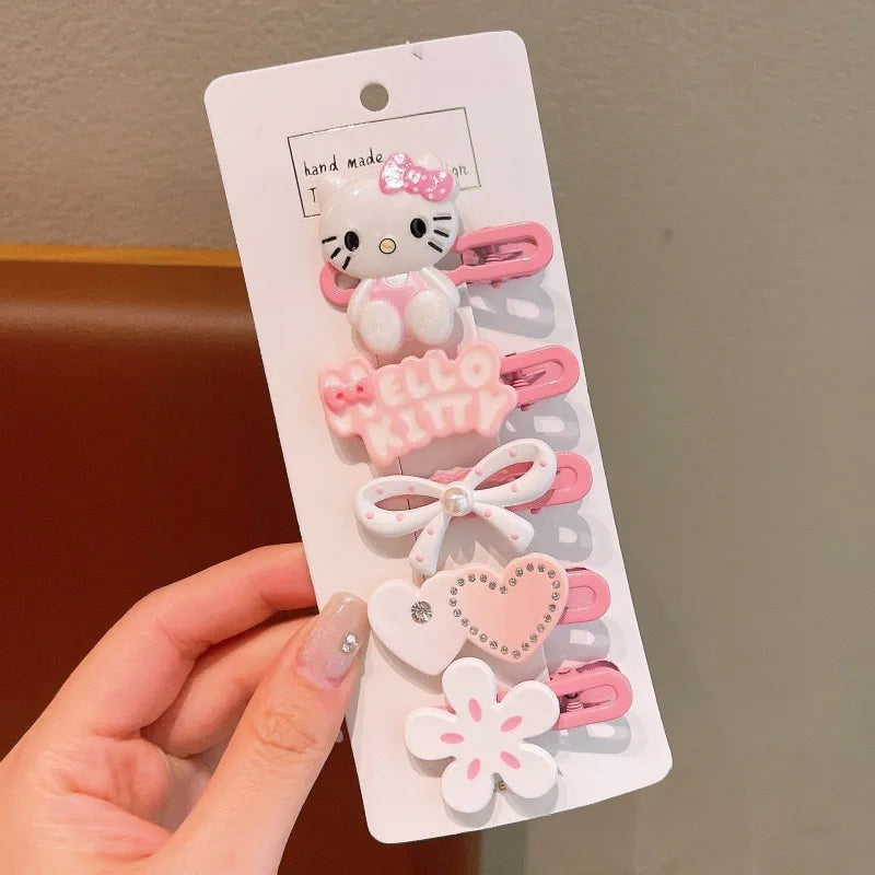 Colorful Stray-hair Duckbill Clip Kuroomi Student Cartoon Hair Girls Qme 30