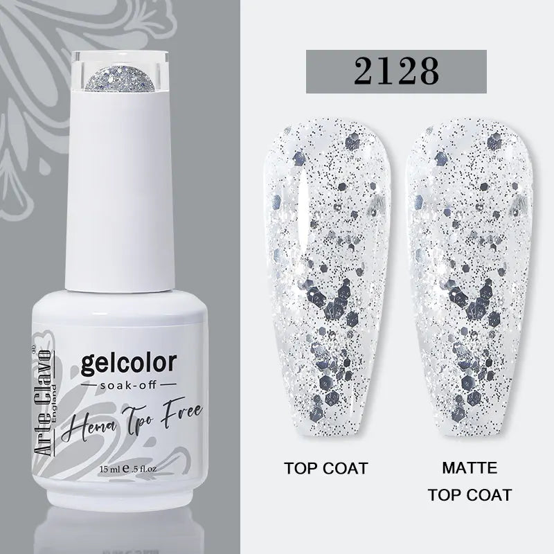 Arte Clavo Red Series Nail Polish Party Colors Gel Varnishes All