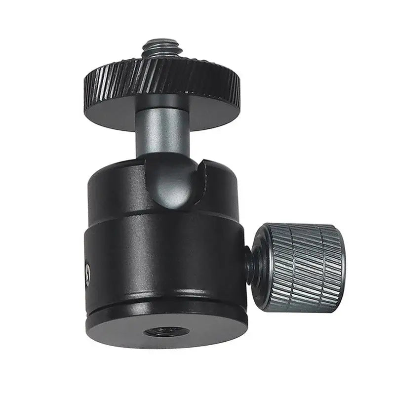 Mini Ball Head 1 4 Screw Mount 360 Swivel Camera Camcorder DV LED Qme