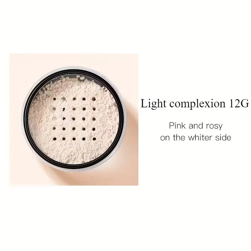 Hydrating Flawless Setting Powder Natural Nude Finish Strong Oil Qme light skin