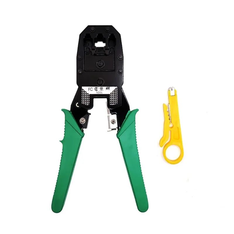 Crimping Cable Cutter Tools Pliers Multifunction Basic Network Cable Maker RJ12 RJ11 RJ45 cat5 cat6 8p8c 6P 4P Cable Stripper Qme