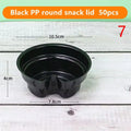 10 Disposable Plastic Cup Drink Snack Bowl Bubble Milk Tea Fruit Qme 7