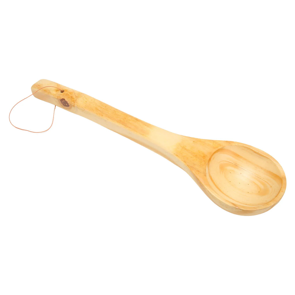 Sauna Ladle Large Capacity Long Handle Portable Wooden Sauna Ladle Scoop for Tea Wine Water Sauna Ladle Scoop Wooden Sauna Ladle Qme