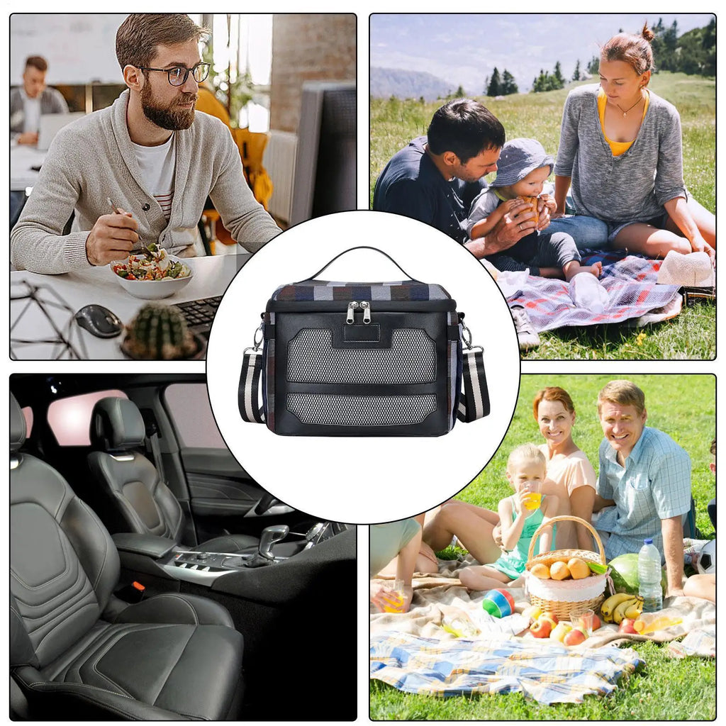 Portable Cooler Bag Insulated Backpack Cooler Camping Ice Pack For Campers Hikers Families Travelers Fishermen Anglers Beach Qme