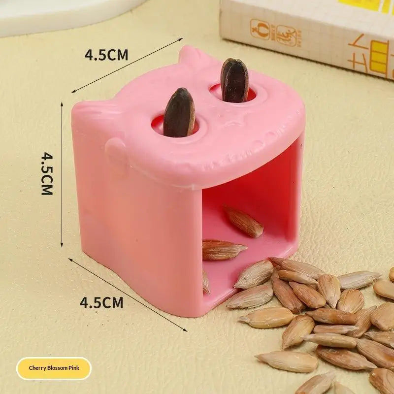 Kitchen Manual Sunflower Seed Peeler Lazy Artifact Opener Nutcracker Qme Pink