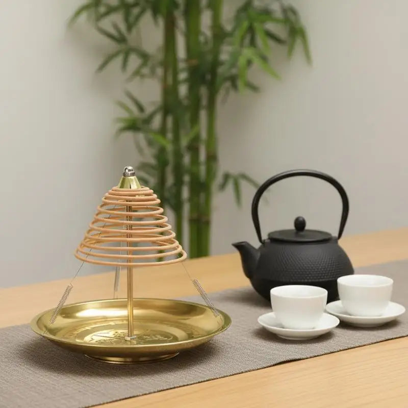 Metal Hanging Incense Burner 12 Hours Coils Iron Plate Mosquito Qme