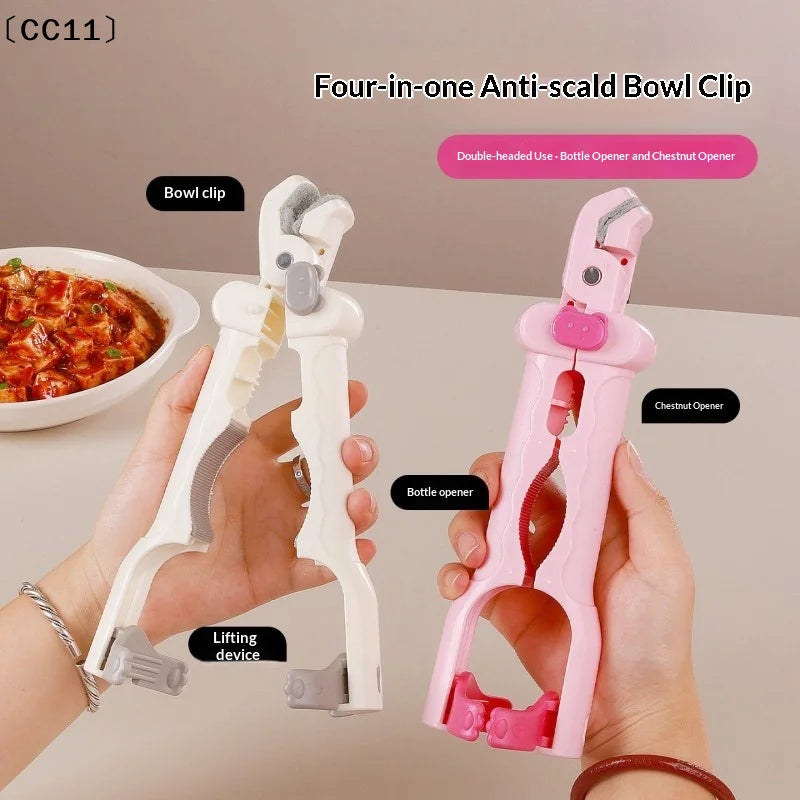 Multi-purpose Anti Scalding Clip Plastic Handle Heat-resistant Qme