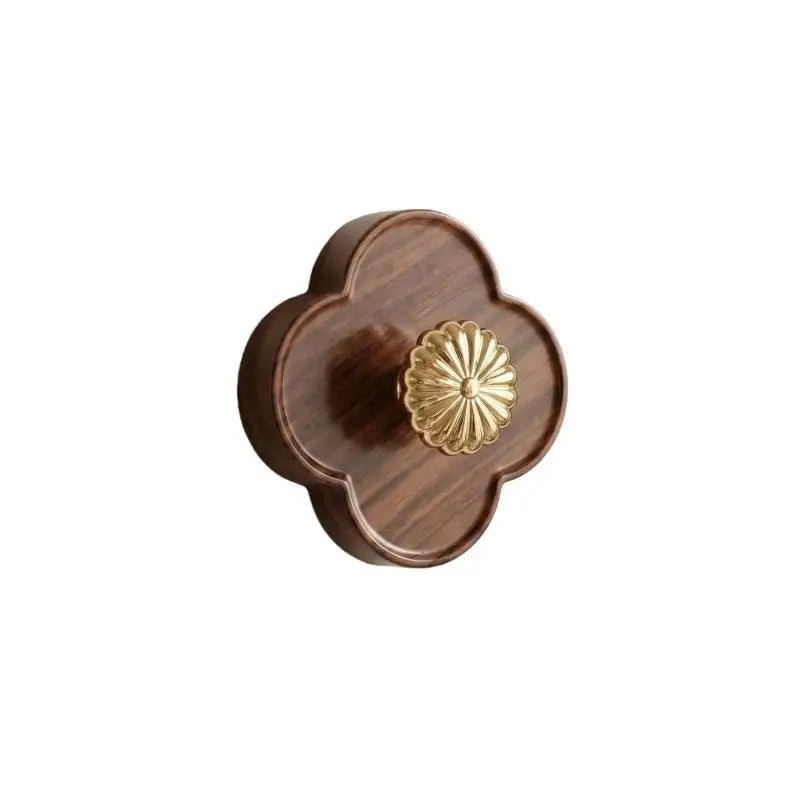 Wood Grain Wall Hook No Drill 3s Installation 3KG Load Capacity For Bathroom Kitchen Home Use Qme A1