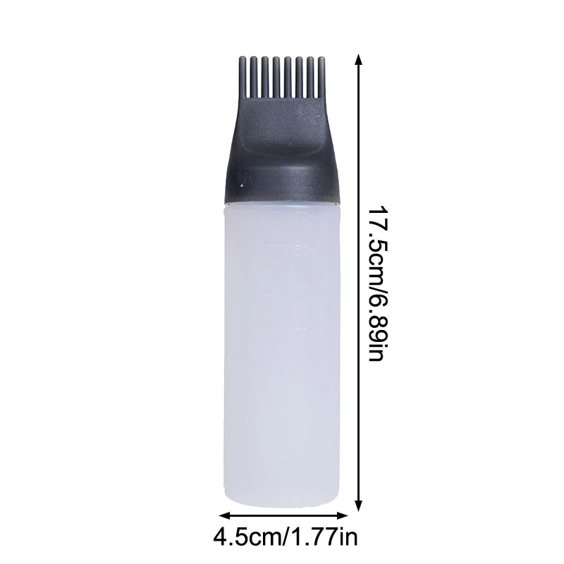 Squeeze Applicator Bottle Oil Plastic Hair Dye Coloring Dyeing Dry Qme