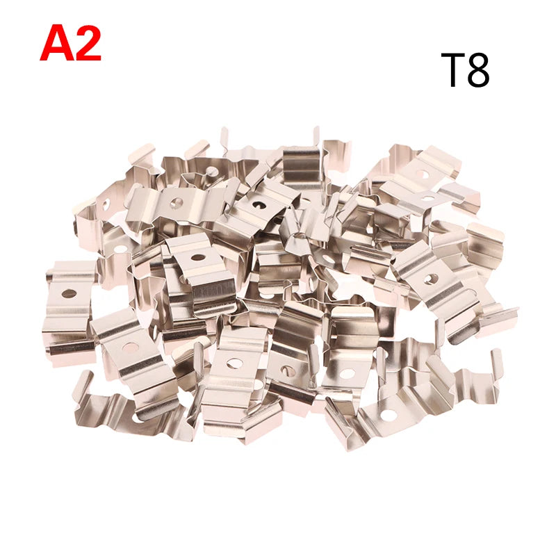 T5 T8 LED Tube Bracket Clips Holder Lamp Socket Ceiling Light Fixture Qme T8