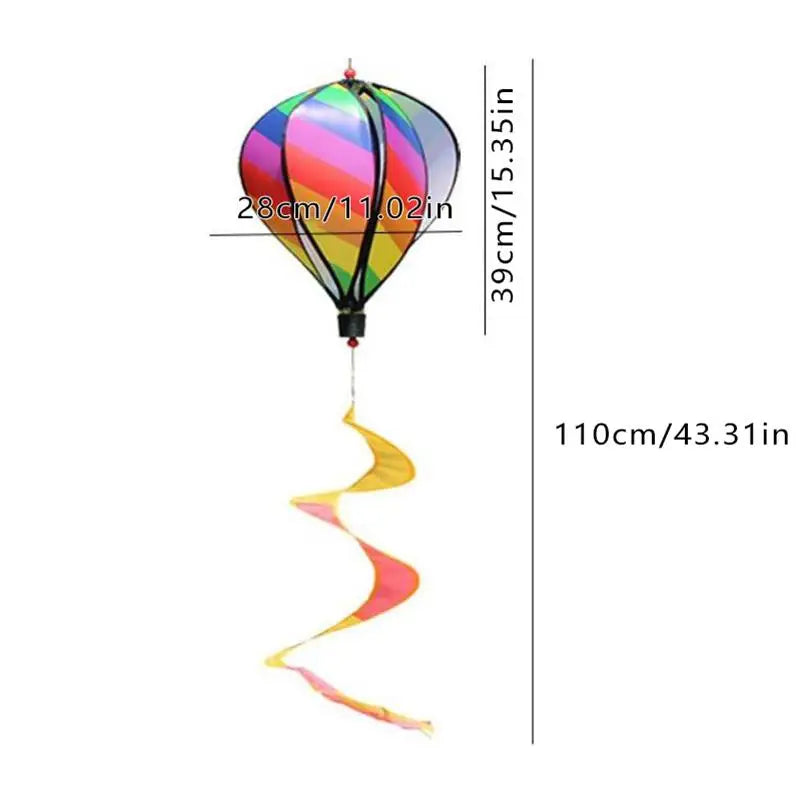 Outdoor Windmill Garden Yard Home Festival Celebration Balloon Air Qme
