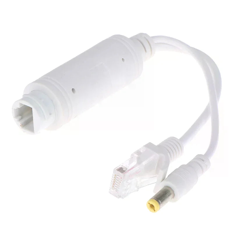 48V 12V POE Splitter Waterproof Adapter Cable Power Supply Module Qme