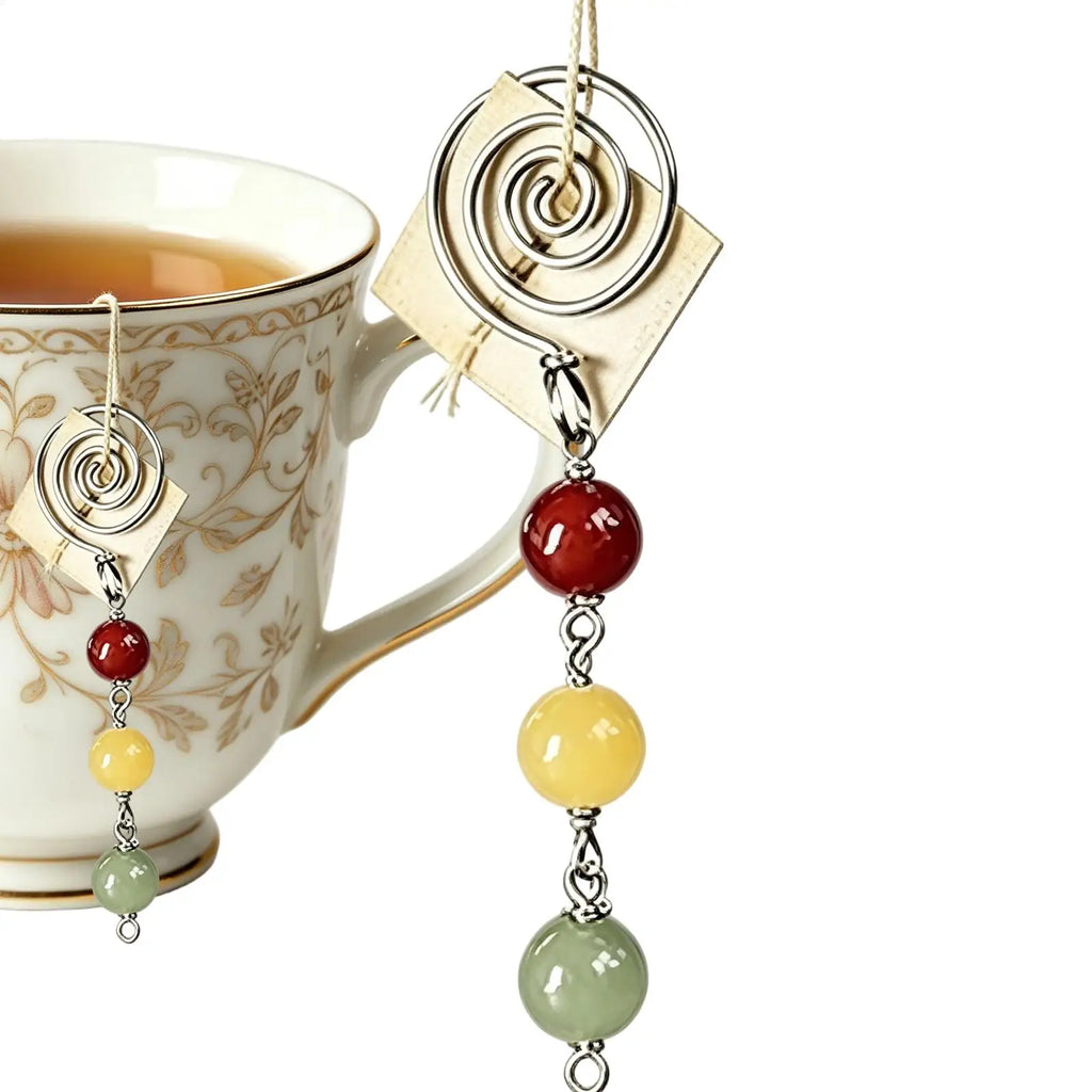 Tea Bag Holder Mug Reusable Brewer Strainer Non-slip Stainless Qme