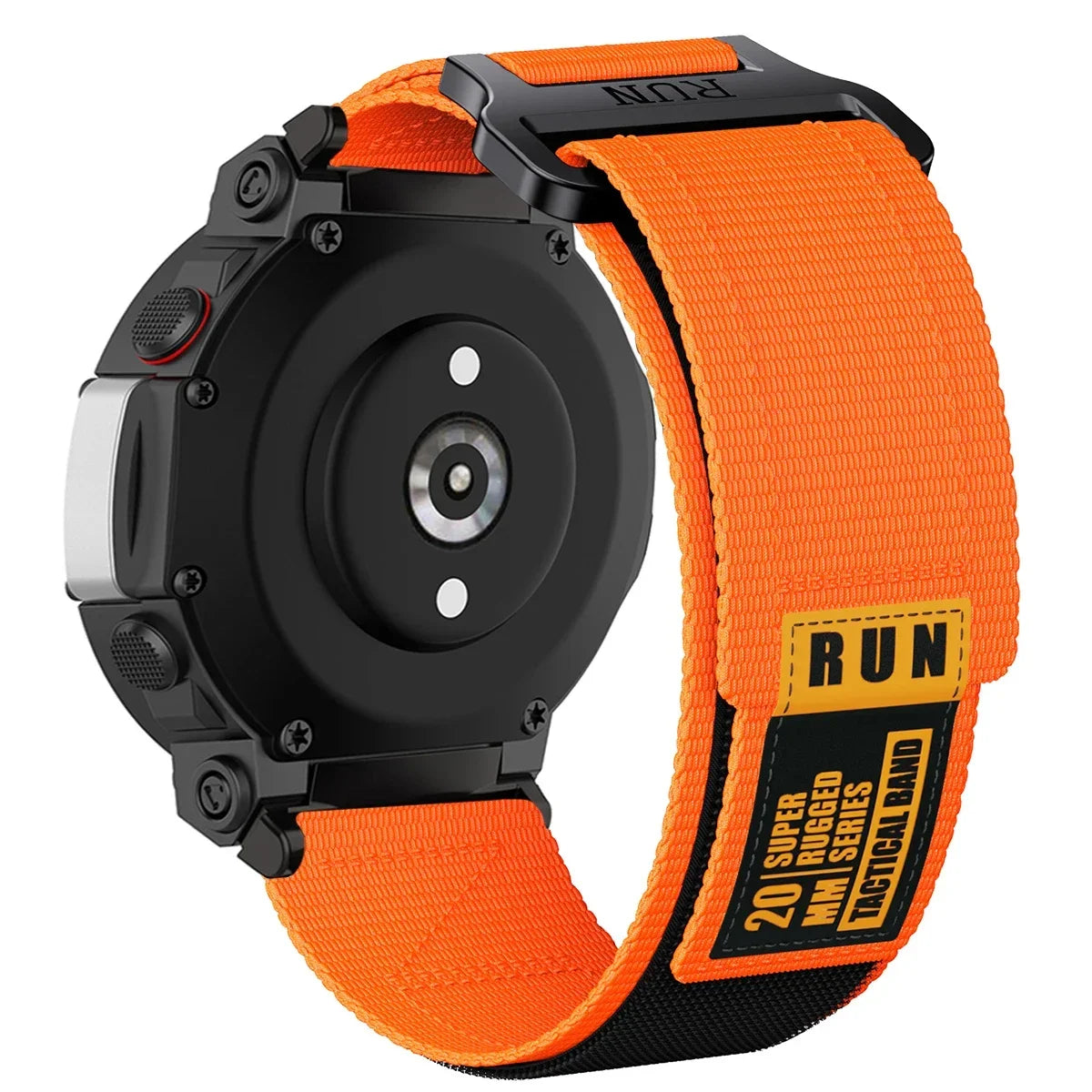 Nylon Strap For Amazfit T-rex 2 3 Ultra Watch Band For Huami Amazfit Trex Pro T Rex Sport Belt Smartwatch Bracelet Accessories Qme Orange For T-rex 2 Ultra