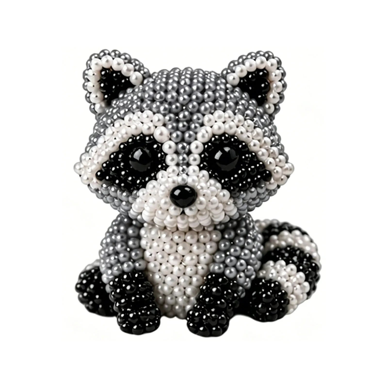 3D DIY Creative Beading Figurine Wiyh Needle Animals Bead Cute