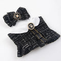 Labubu Clothing Soft Plush Doll Clothing - Advanced Clothing and Accessories Set, Suitable for 15-17cm Doll Clothing Accessories Qme black