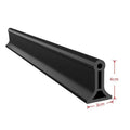 Bendable Bathroom Water Stopper Shower floor Wet Dry Separation Kitchen Sink Splashproof Blocker Water Dam Shower Accessories Qme black 250cm